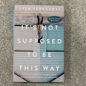 Hardcover Book with Blue and Gray Cover